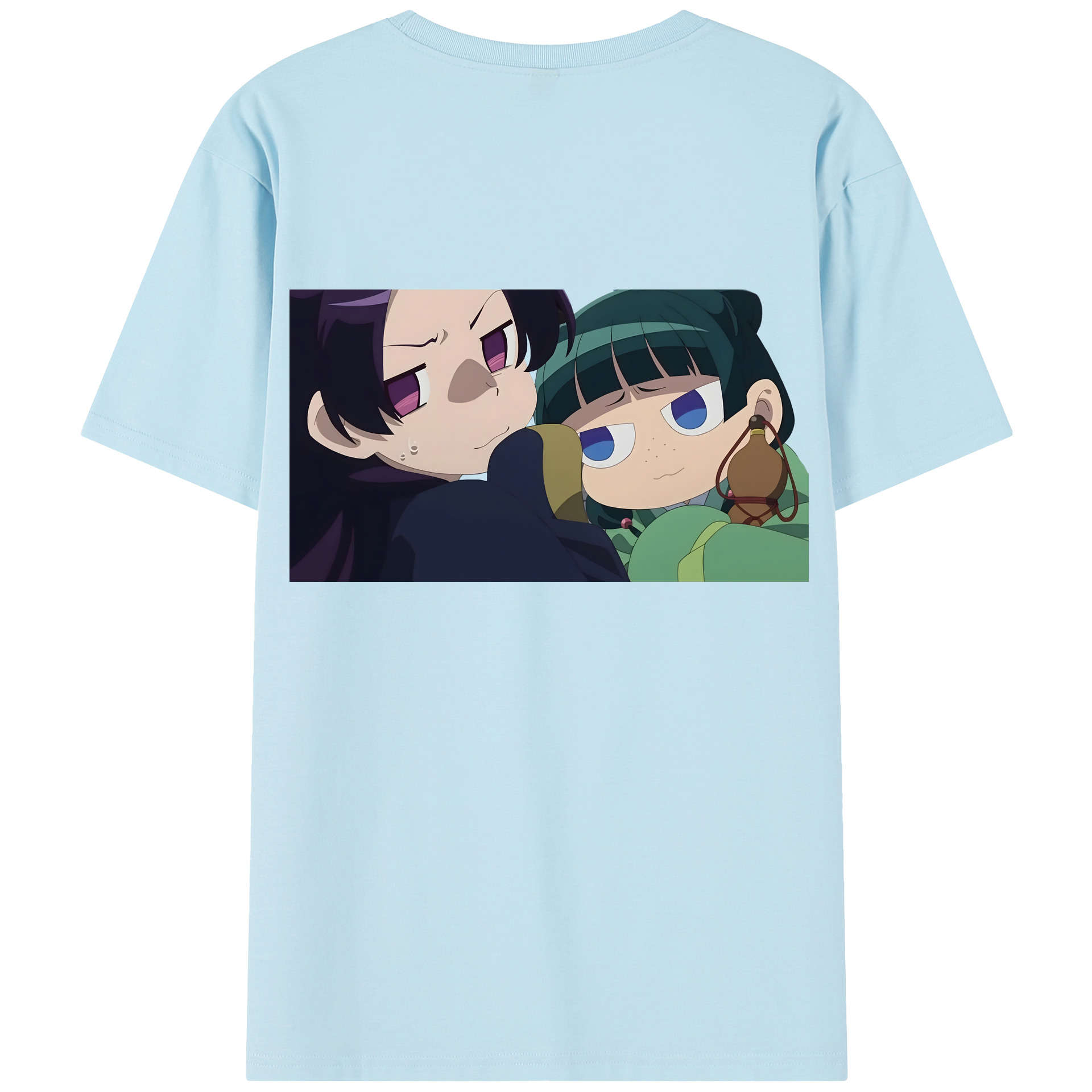 （画像用） 薬屋のひとりごと The Apothecary Diaries 綿100％半袖Tシャツ（背面プリント）